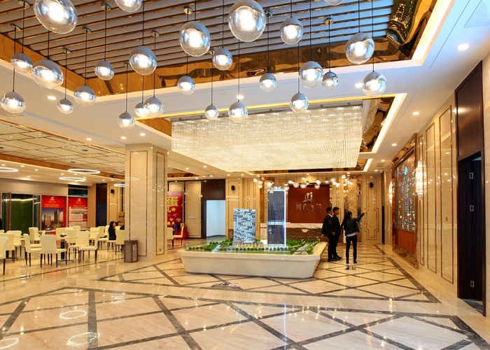 迦南美地售樓部裝飾