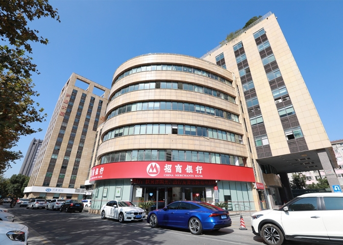 中山路招商銀行裝飾