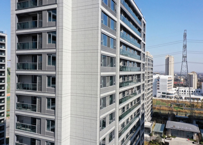 海寧蘭園幕墻工程