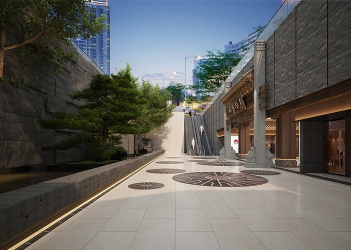 中山路 子城旭輝地下通道